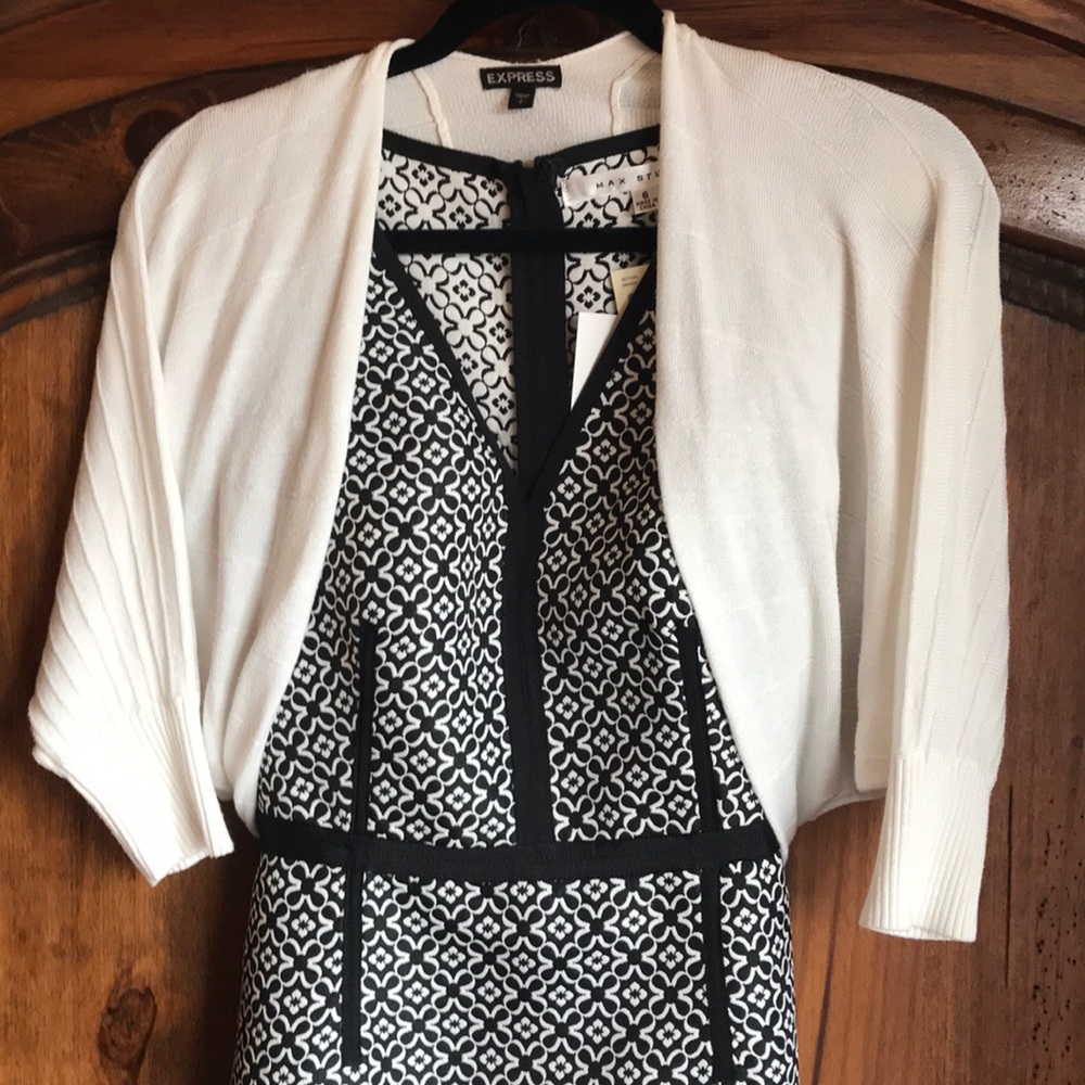 White Express Shrug